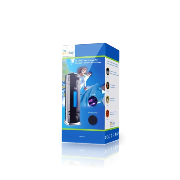 Verpakking van Luchtreiniger met ionisator en UV PR-135UV