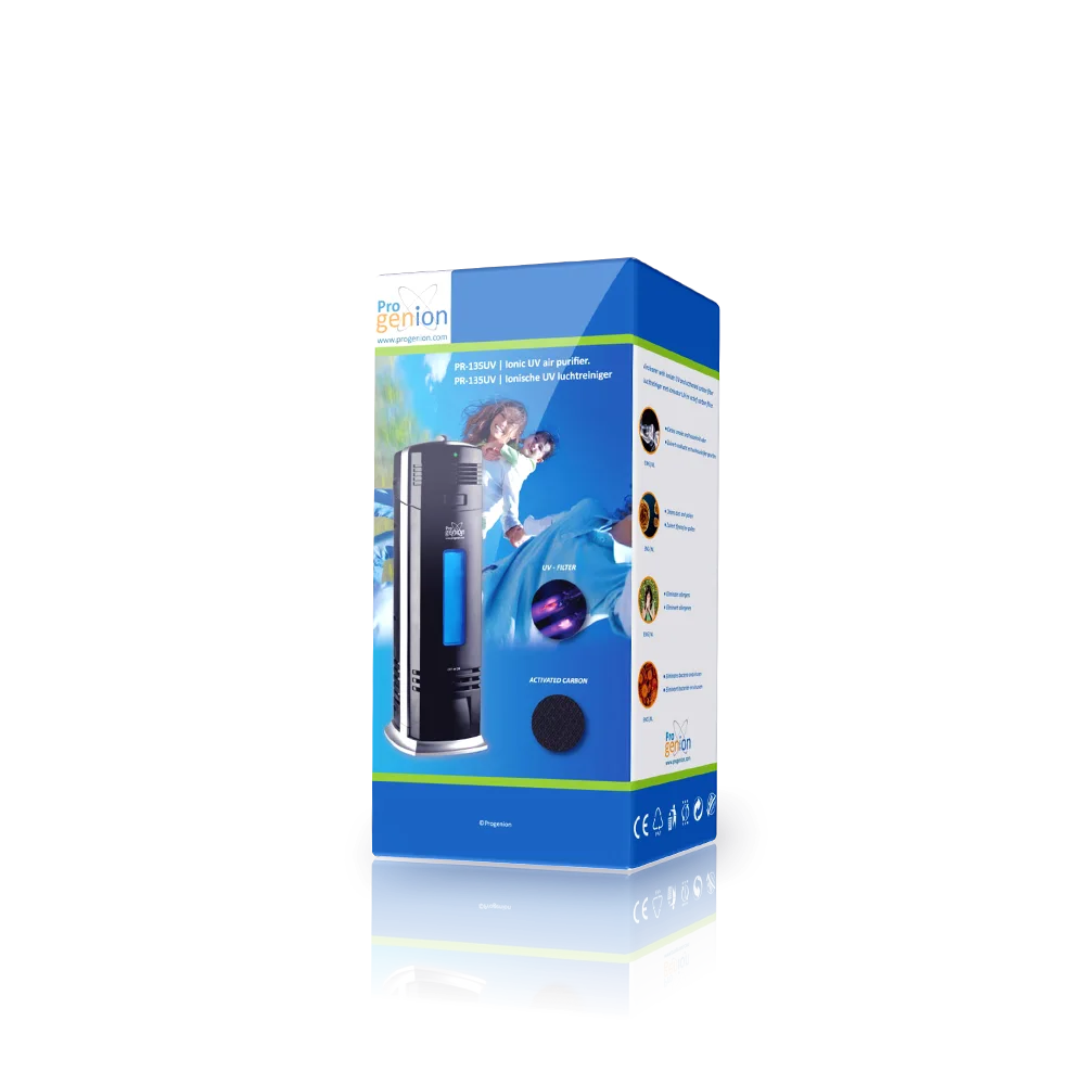 Luchtreiniger met ionisator en UV PR-135UV