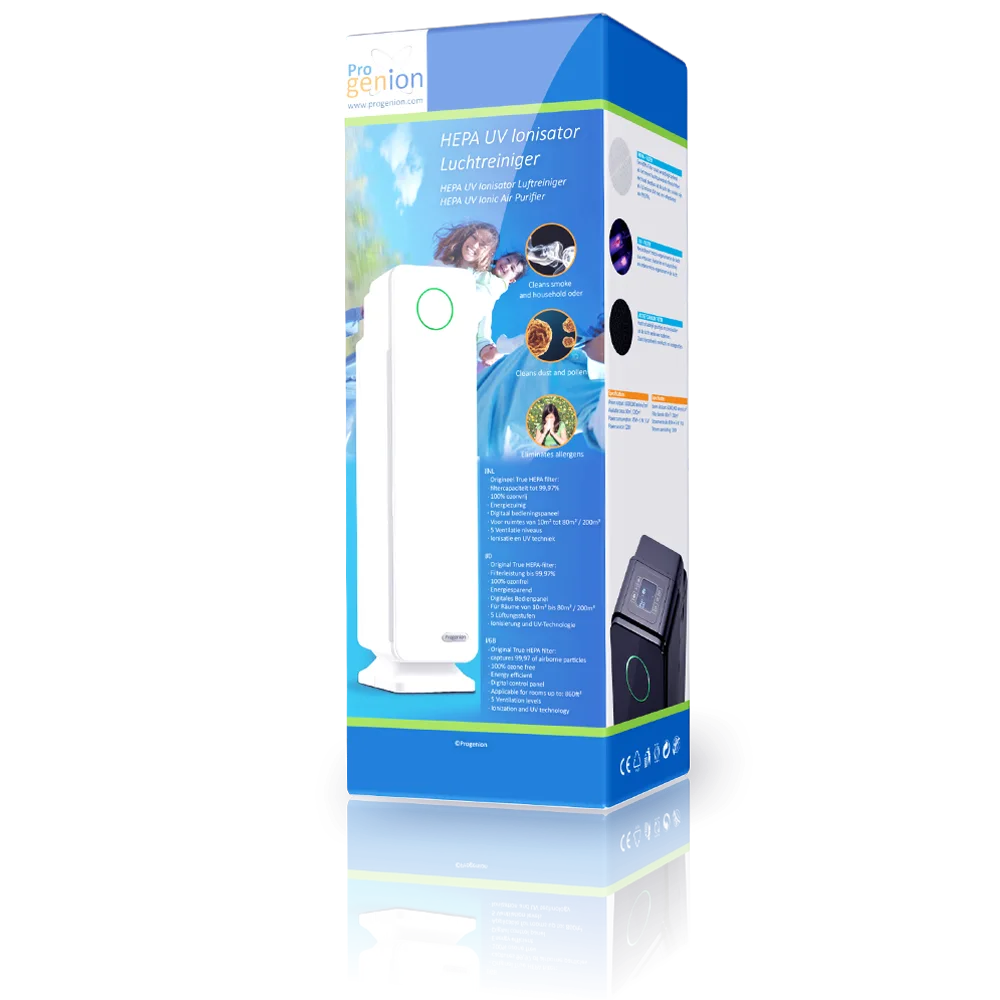 HEPA LUCHTREINIGER PR-955S-UV WIT