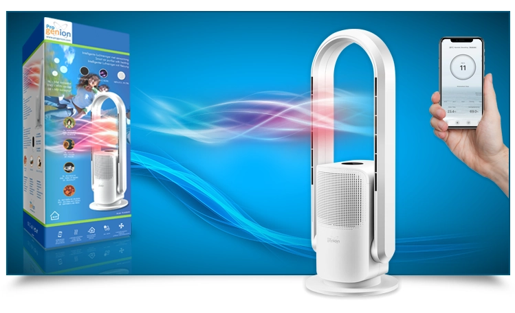 Luchtreiniger met verwarming