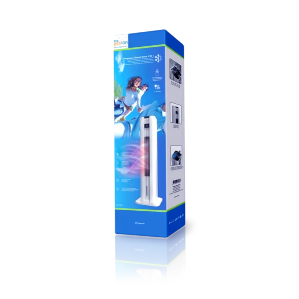 Verpakking van Progenion PR-51CWHH Ventilator COOL+HOT