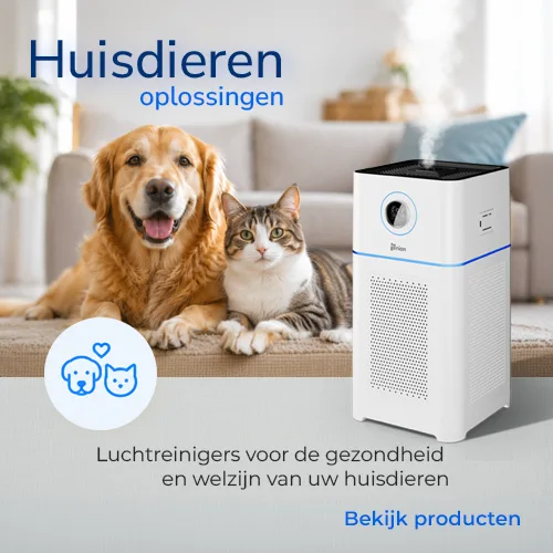 Luchtreinigers bij huisdieren